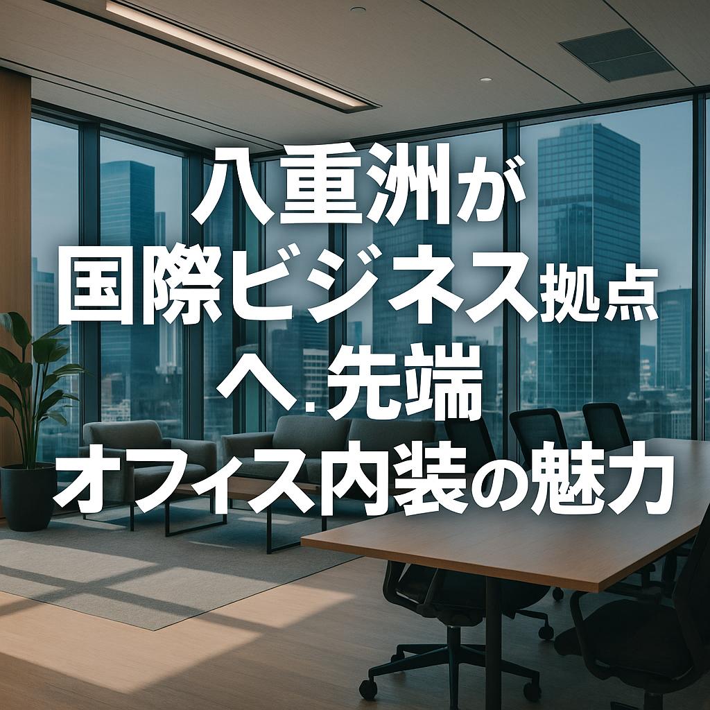 八重洲が国際ビジネス拠点へ!最先端オフィス内装の魅力
